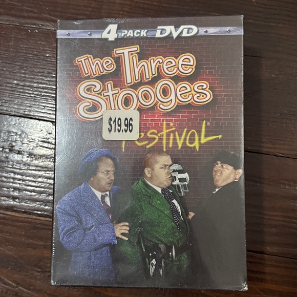 DVD MOVIE THE THREE STOOGES FESTIVAL-4 PACK NEW - Picture 4 of 4